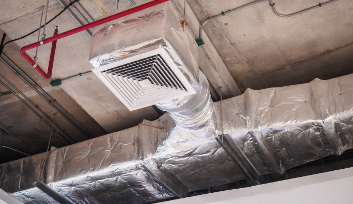 Clean air duct system