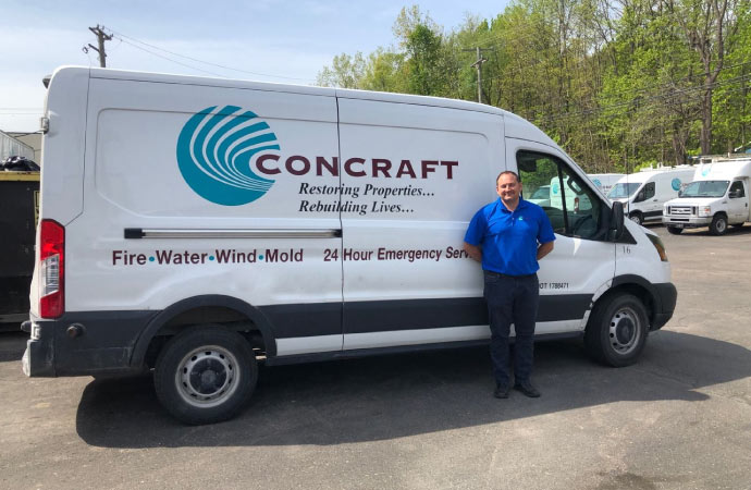 concraft service van