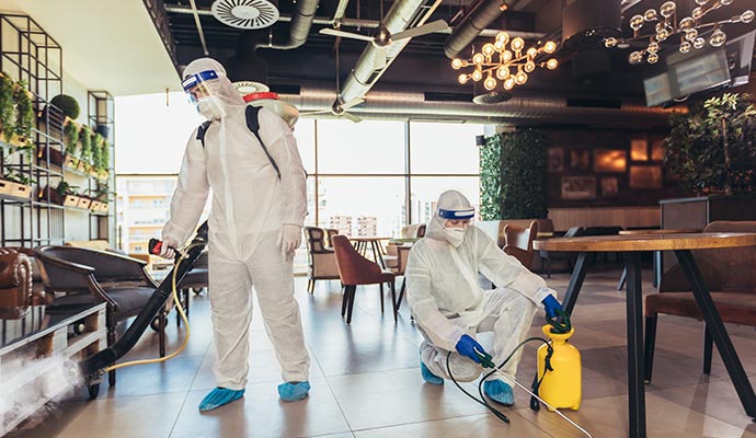 Restaurant disinfecting service