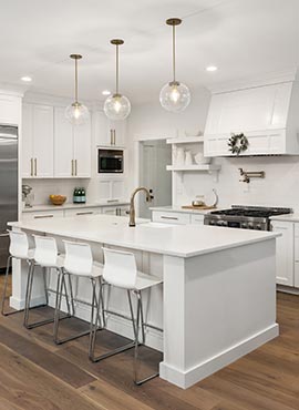 modern kitchen room